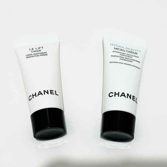 CHANEL travel size gift set 7pc - Creams Mascara Serum Notecard Envelope - Picture 9 of 14